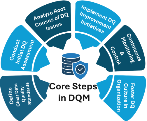 Data Quality Management core steps