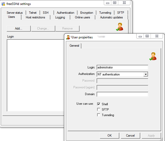 SSH-server