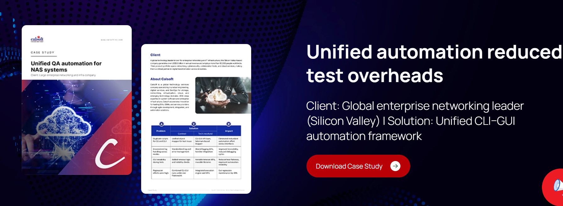 Unified automation reduced test overheads